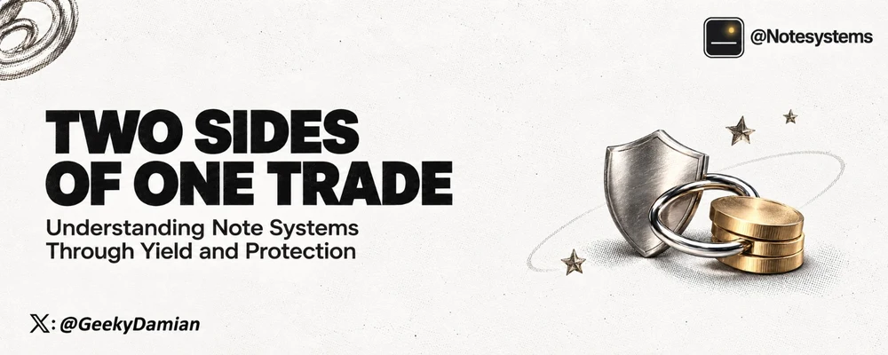 TWO SIDEs OF ONE TRADE: Understanding Note Systems Through Yield and Protection — article cover